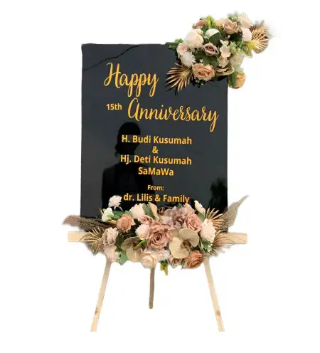 Papan Bunga Akrilik Pasarkliwon