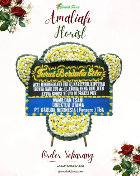 Papan Bunga Duka Pasarkliwon